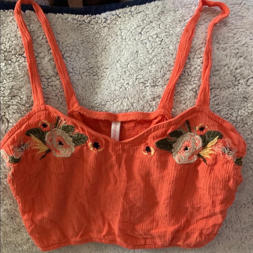 Cropped tank top